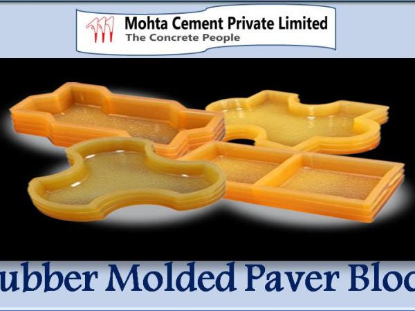 Rubber Molded Paver Block Manufacturer in Indore – Mohta&nbsp;Cement